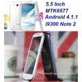 5.5inch 3G (WCDMA) +GSM Mtk6577 Capacitive Multi Touch Screen Android 4.1.1 Smart Mobile Phone